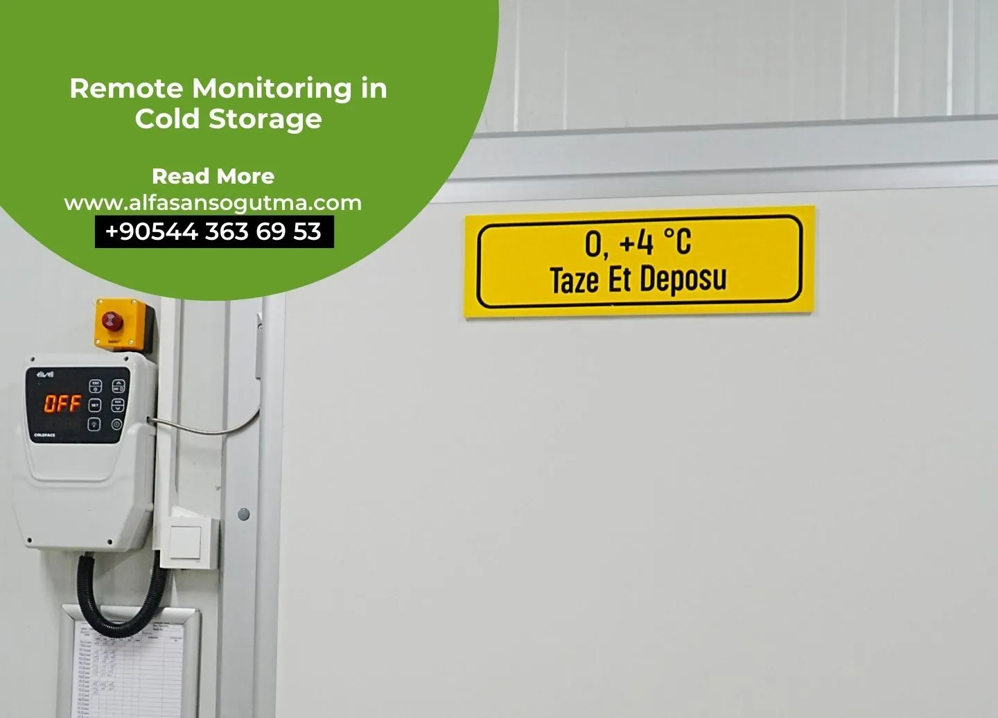 Remote Monitoring in Cold Storage