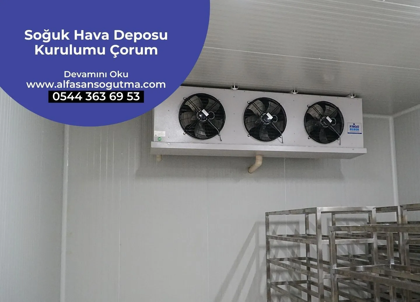 Soğuk Hava Deposu Kurulumu Çorum