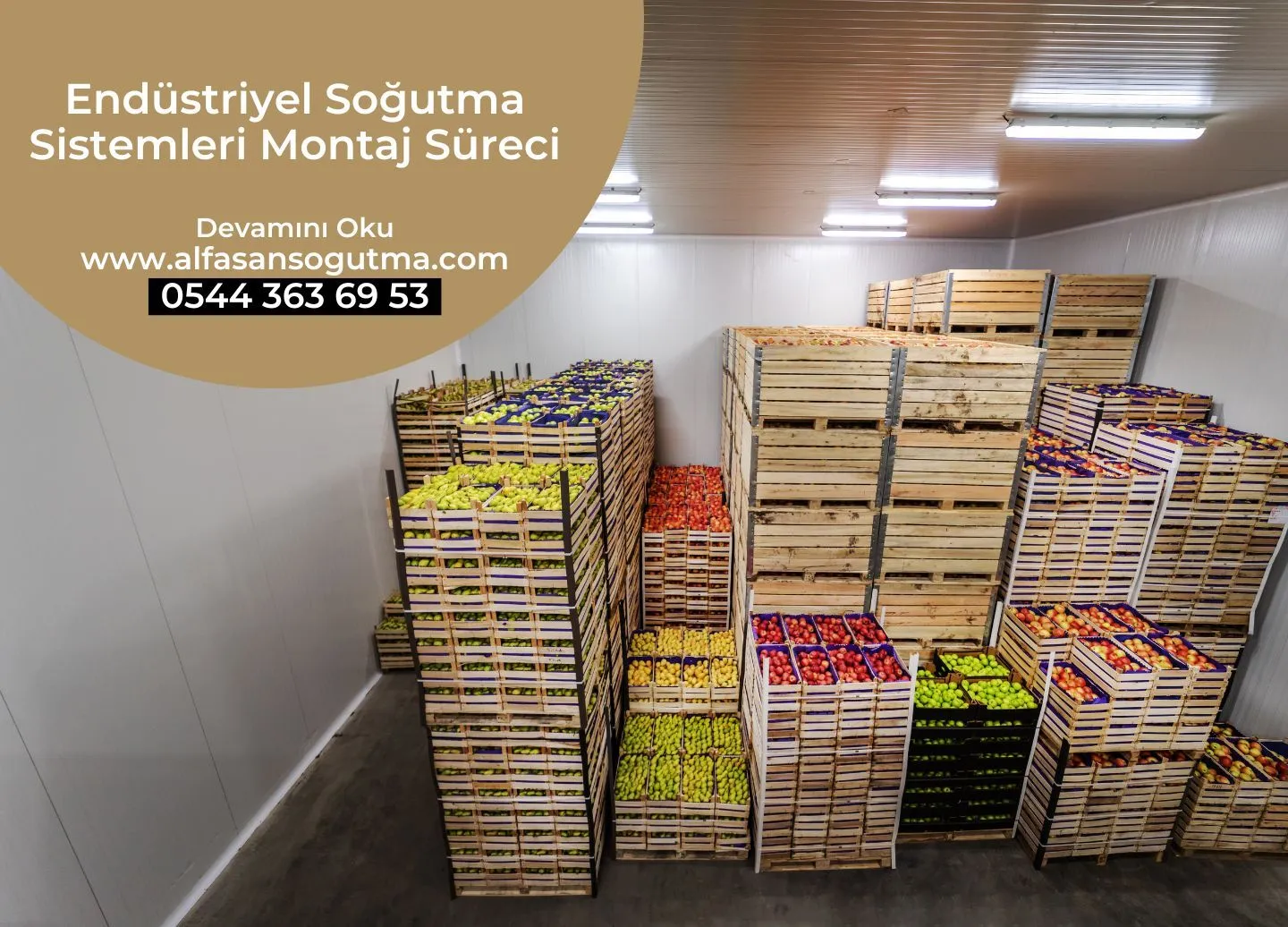 Endüstriyel Soğutma Sistemleri Montaj Süreci