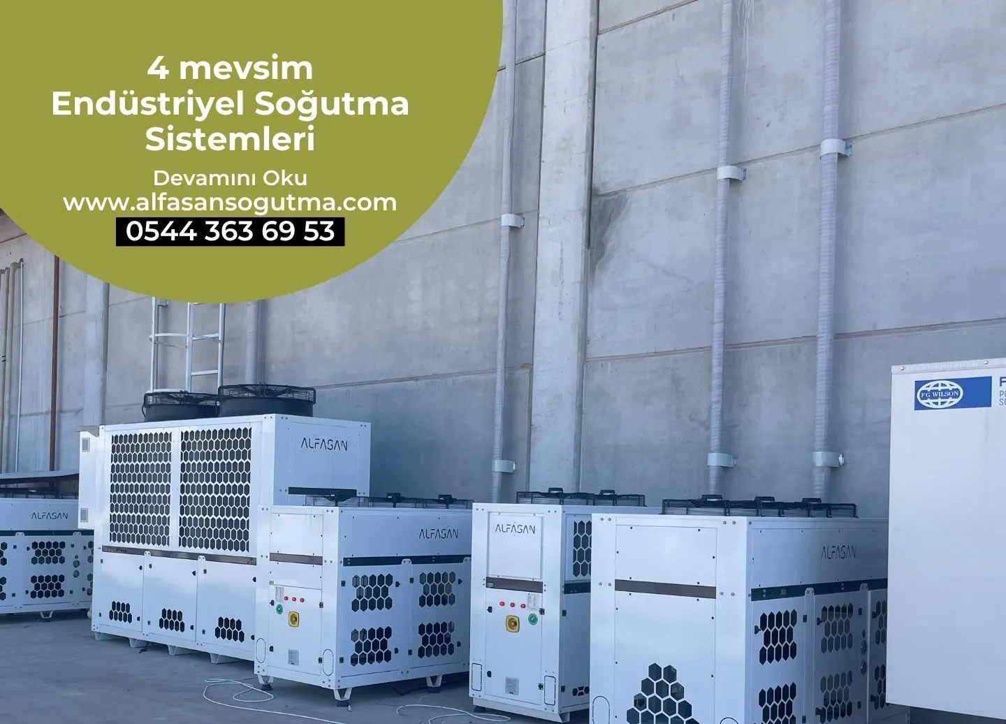 4 Mevsim Endüstriyel Soğutma Sistemleri