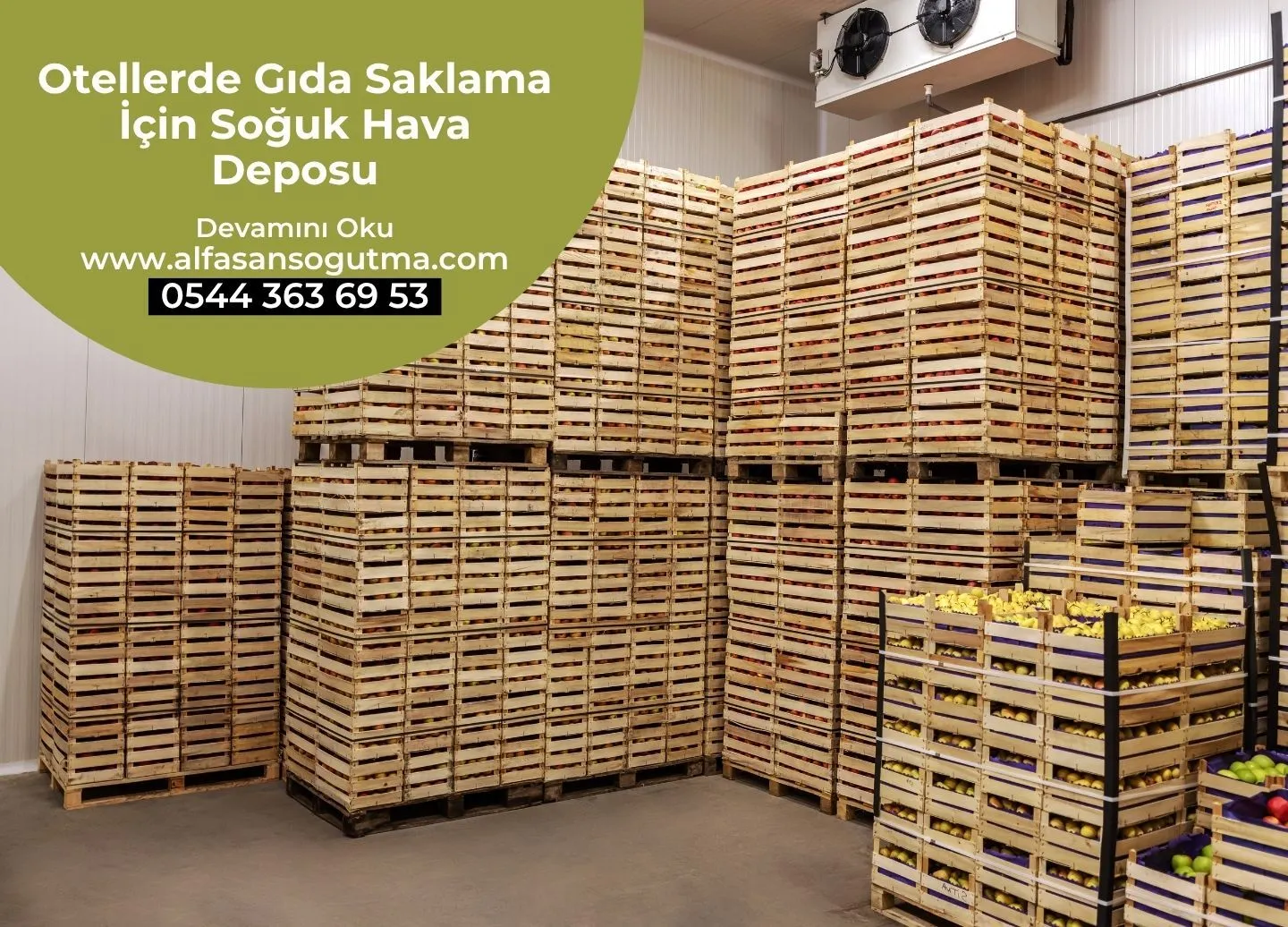 Otellerde Gıda Saklama İçin Soğuk Hava Deposu