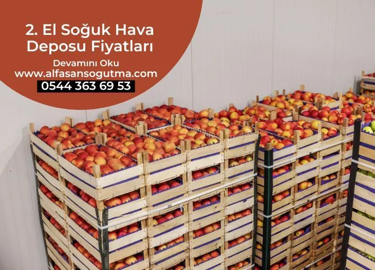 2 el soğuk hava deposu fiyatları