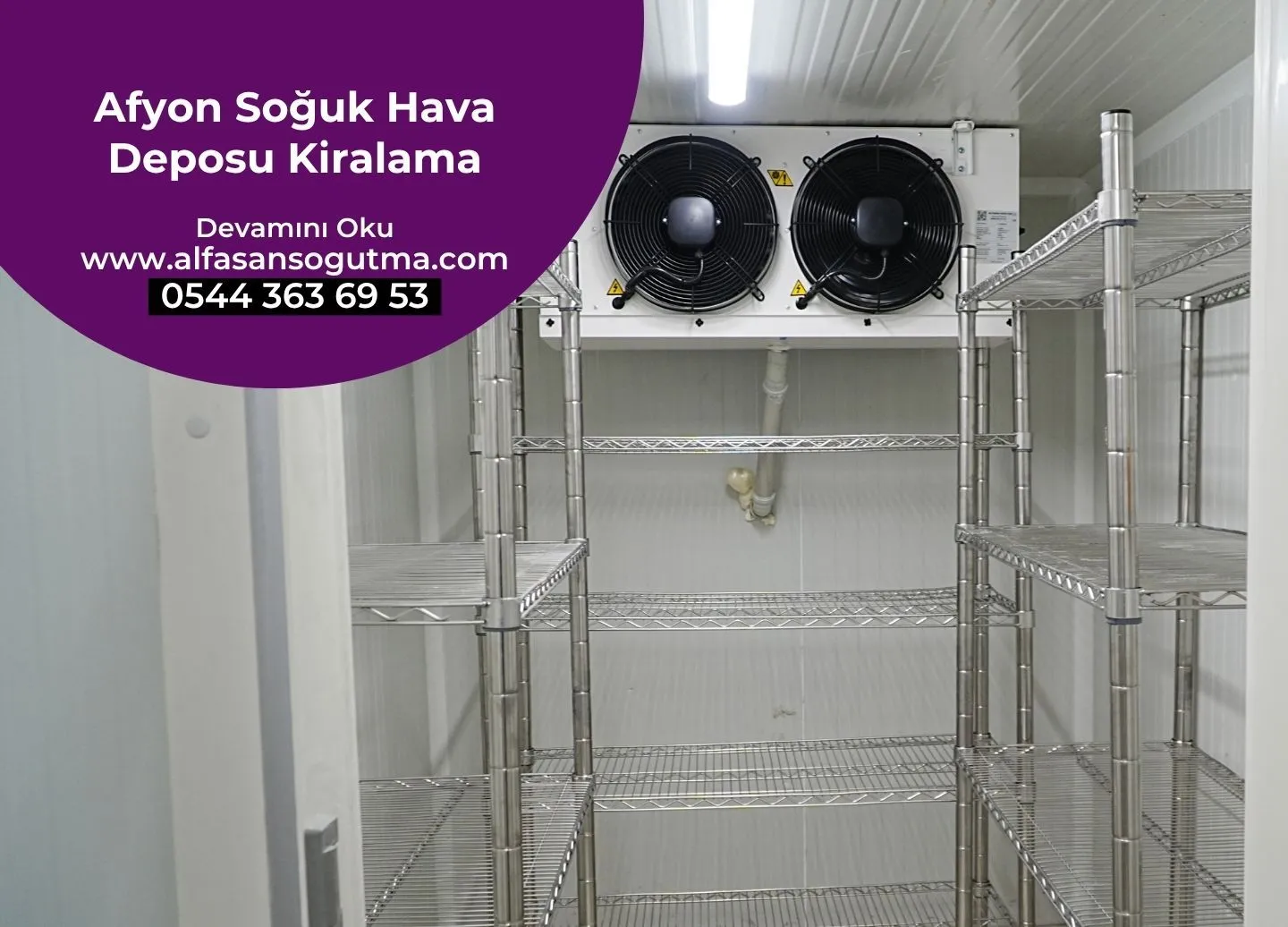 Afyon Soğuk hava deposu Kiralama