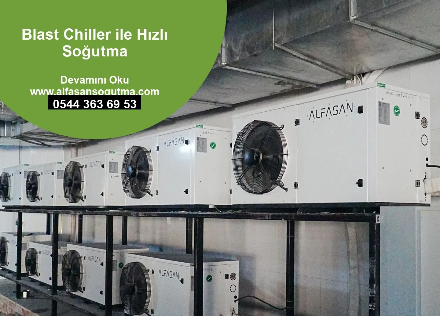 Blast Chiller İle Hızlı Soğutma