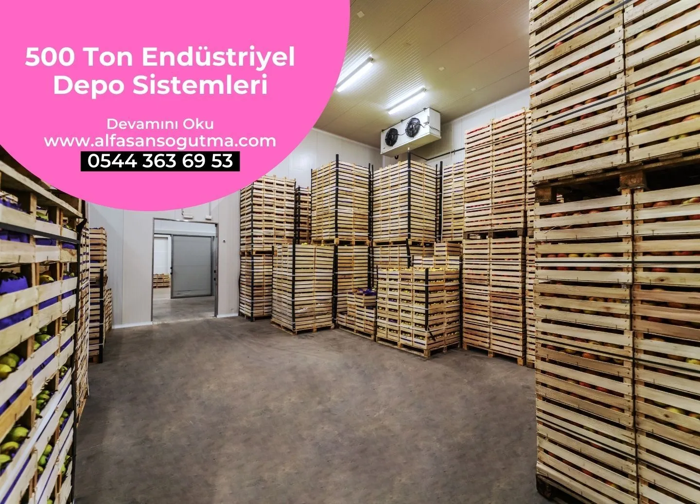 500 Ton Endüstriyel Depo Sistemleri
