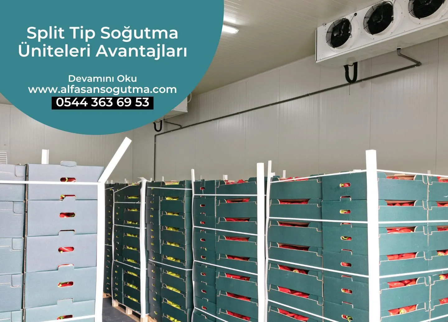 Split Tip Soğutma Üniteleri Avantajları