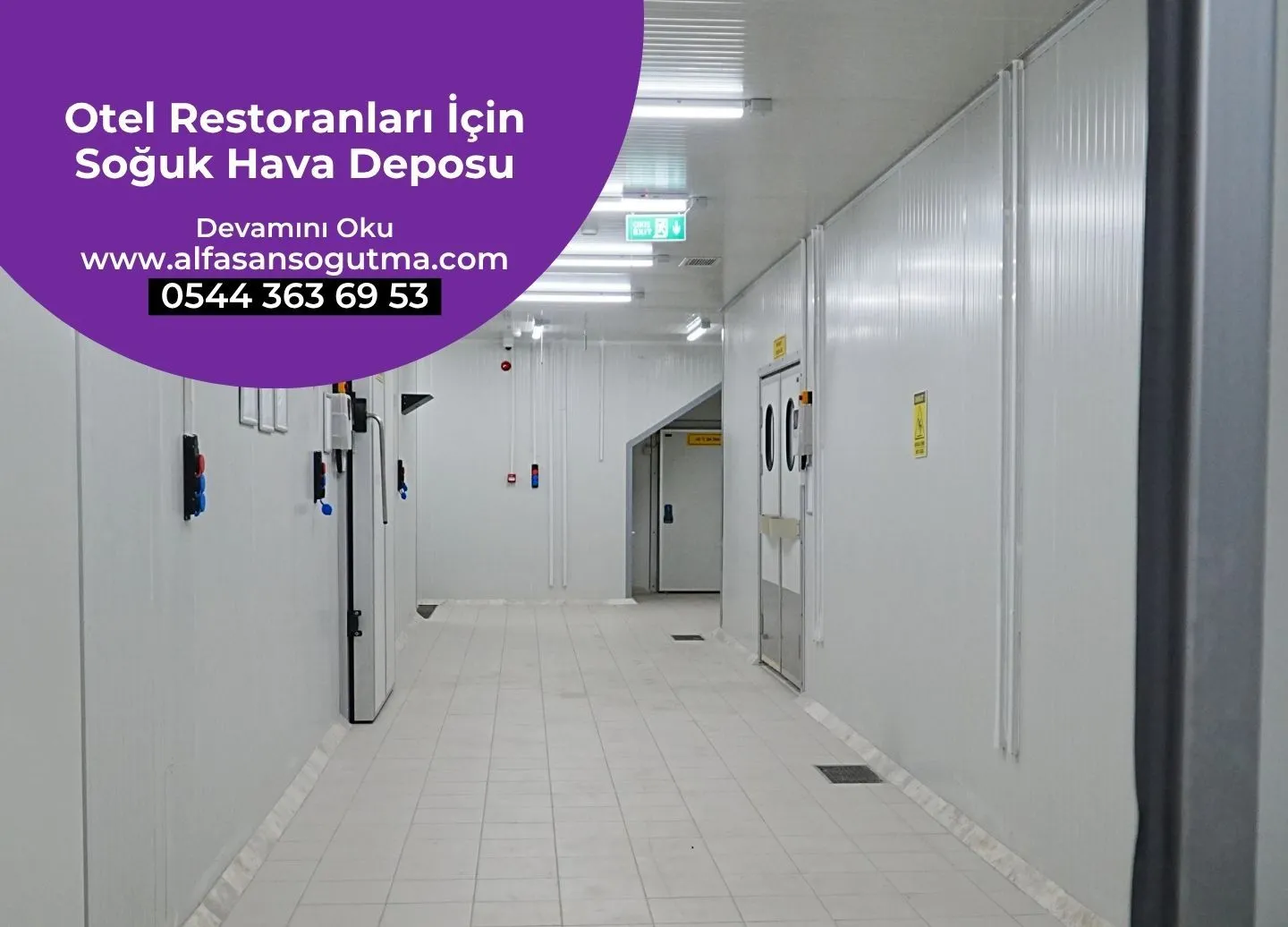 Otel Restoranları İçin Soğuk Hava Deposu
