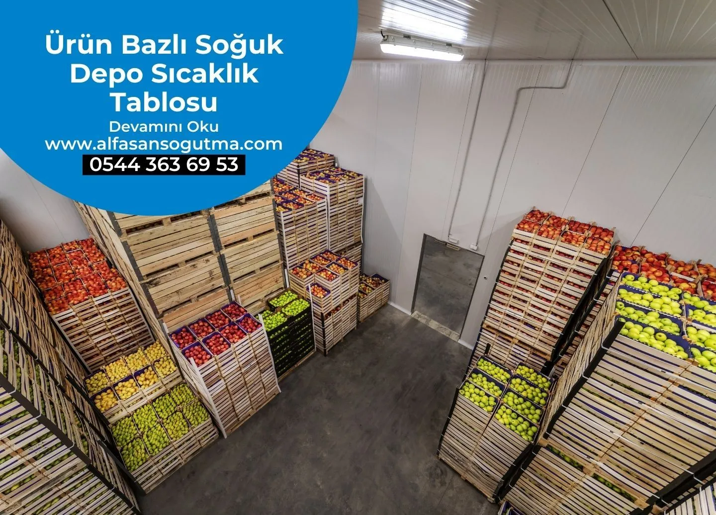 Ürün Bazlı Soğuk Depo Sıcaklık Tablosu