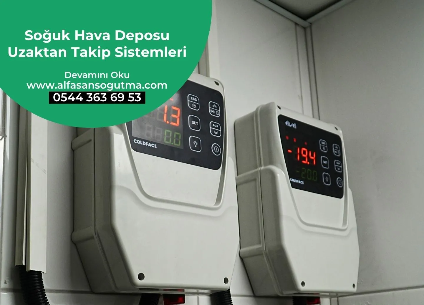 Soğuk hava deposu uzaktan takip sistemleri