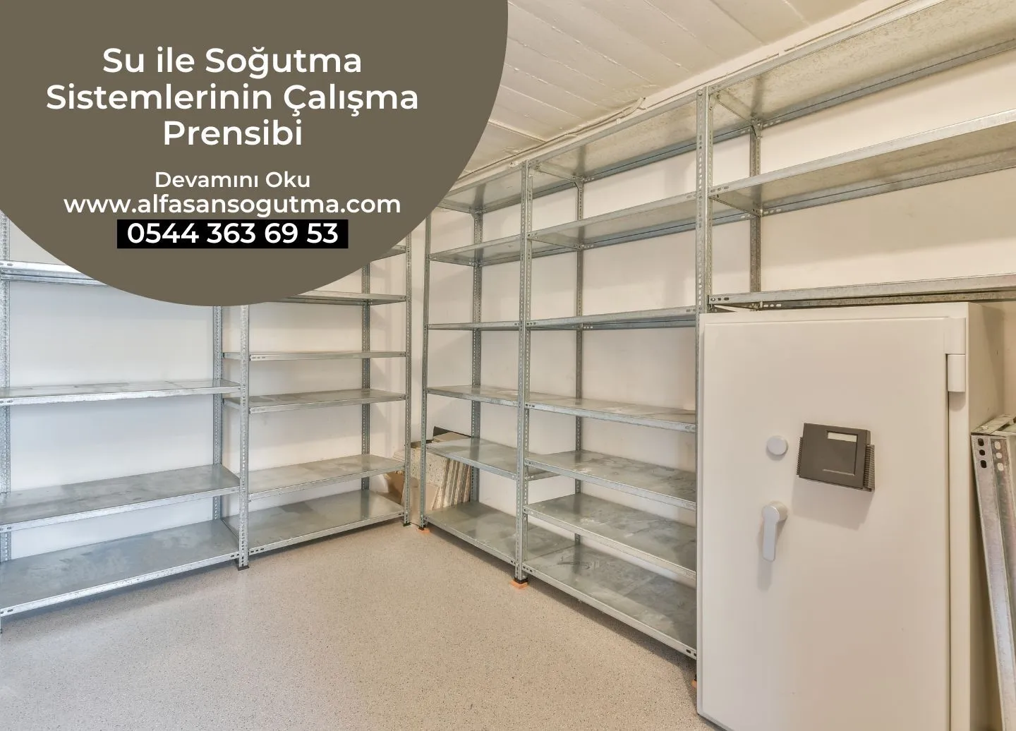 Su ile Soğutma Sistemlerinin Çalışma Prensibi