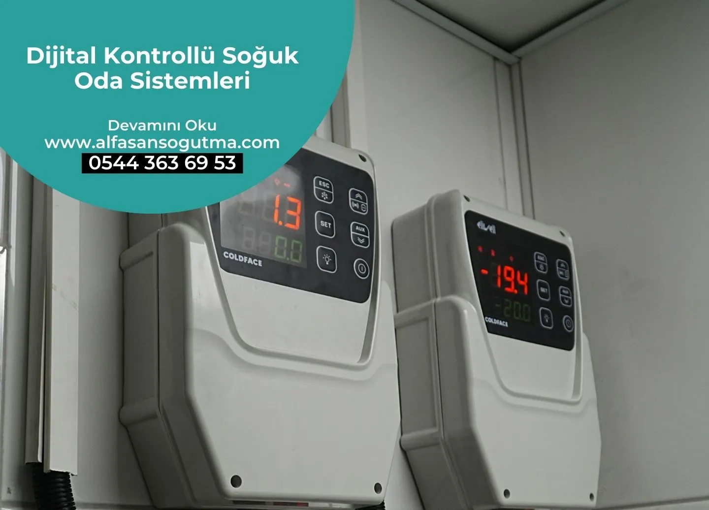 Dijital Kontrollü Soğuk Oda Sistemleri