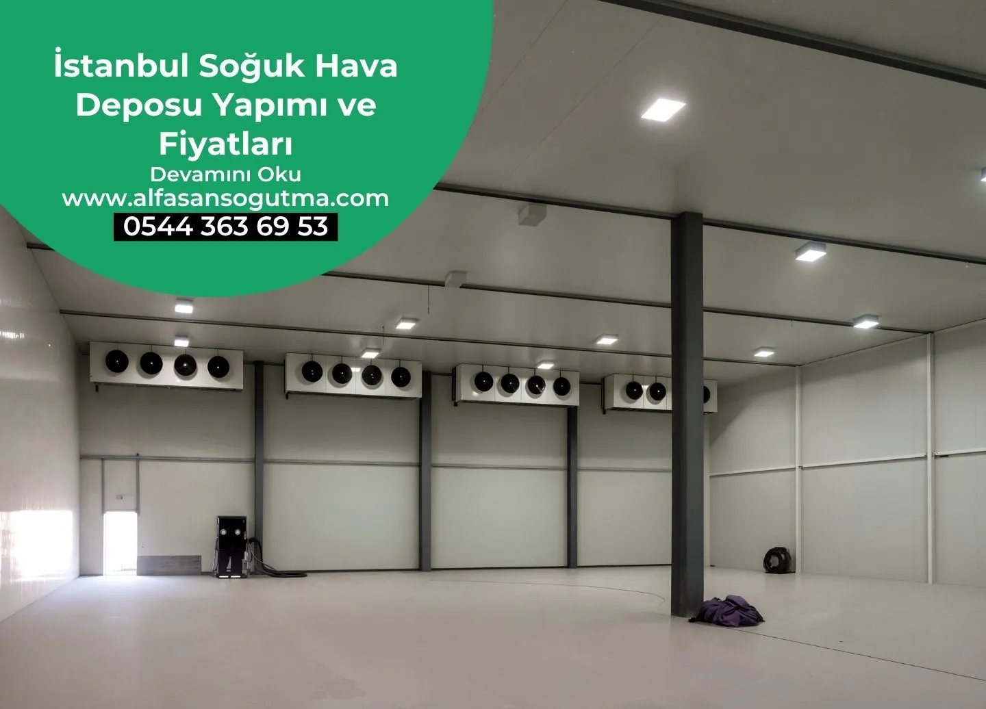İstanbul Soğuk Hava Deposu Yapımı ve Fiyatları