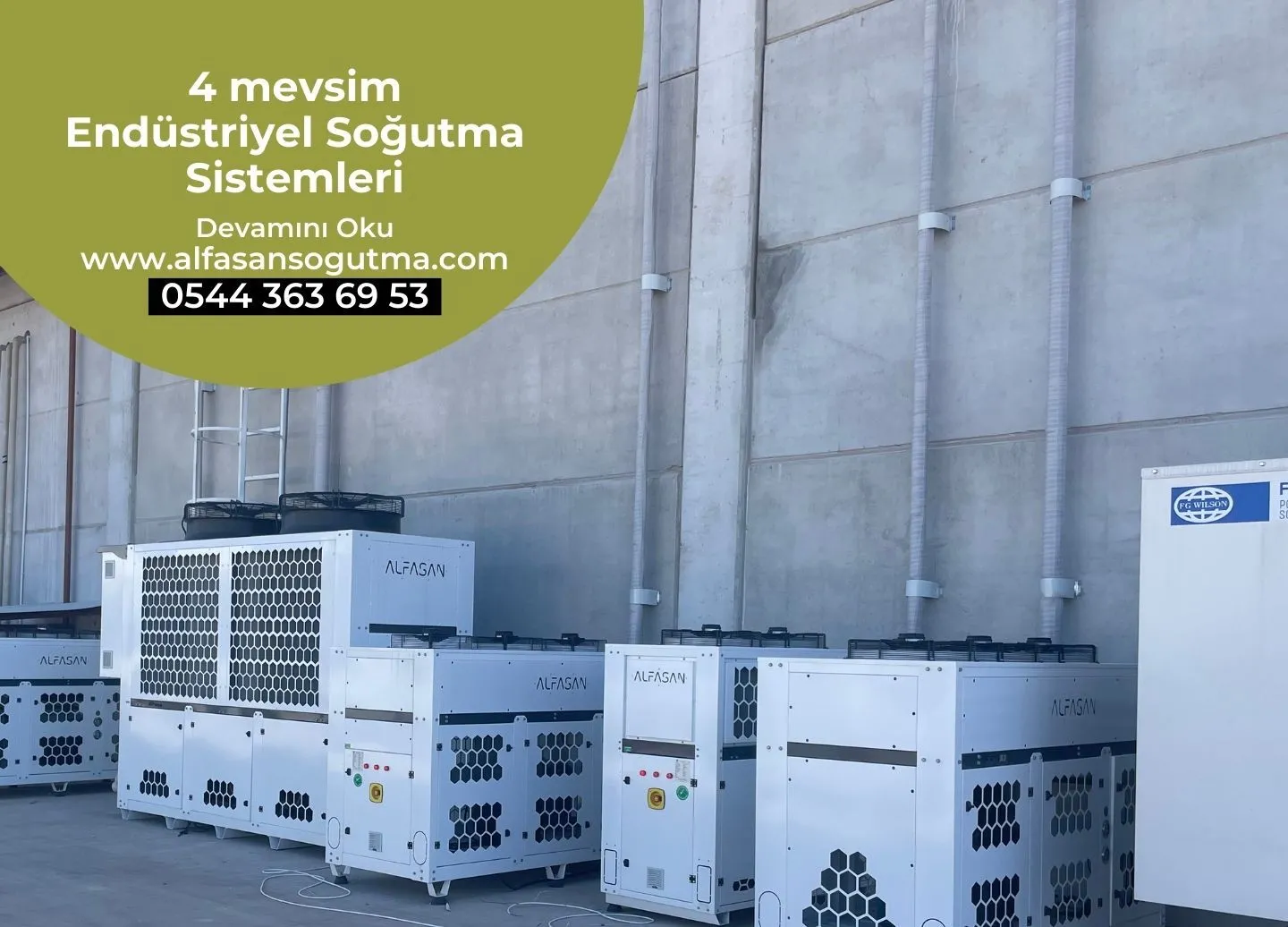 4 Mevsim Endüstriyel Soğutma Sistemleri