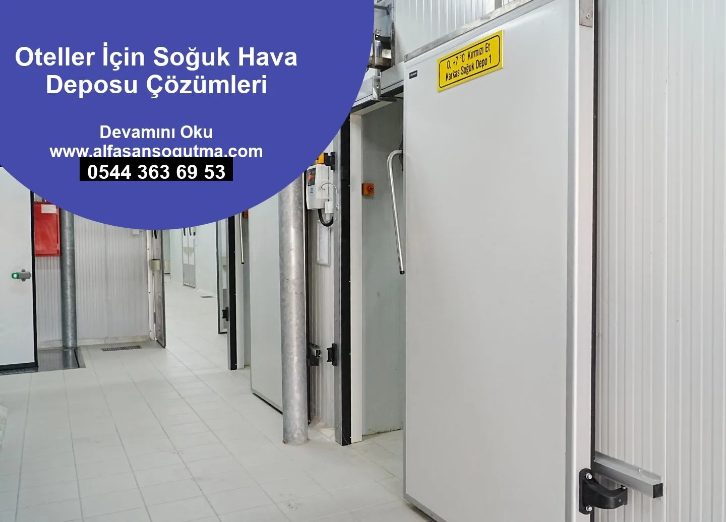 Oteller İçin Soğuk Hava Deposu Çözümleri