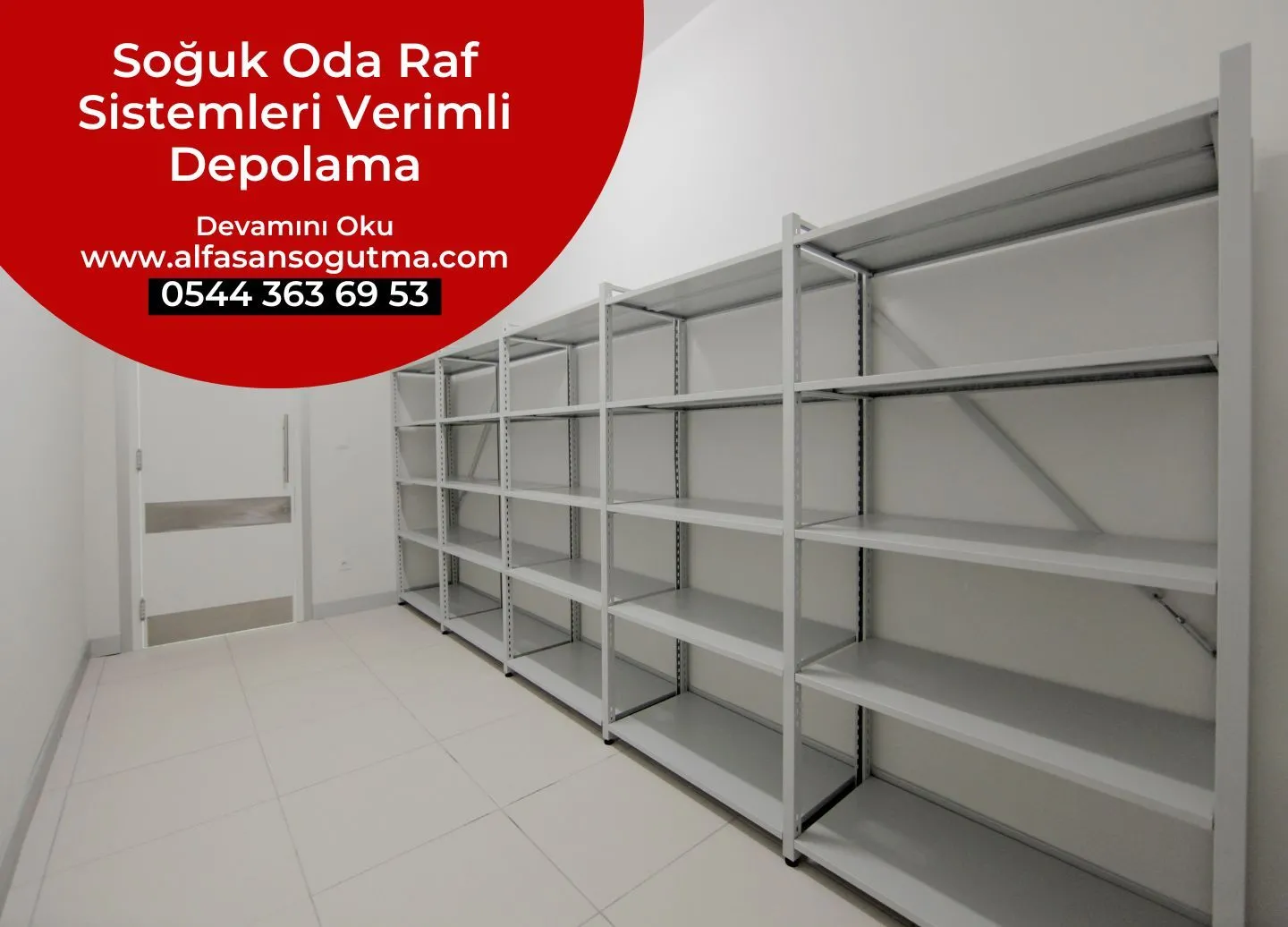 Soğuk Oda Raf Sistemleri Verimli Depolama