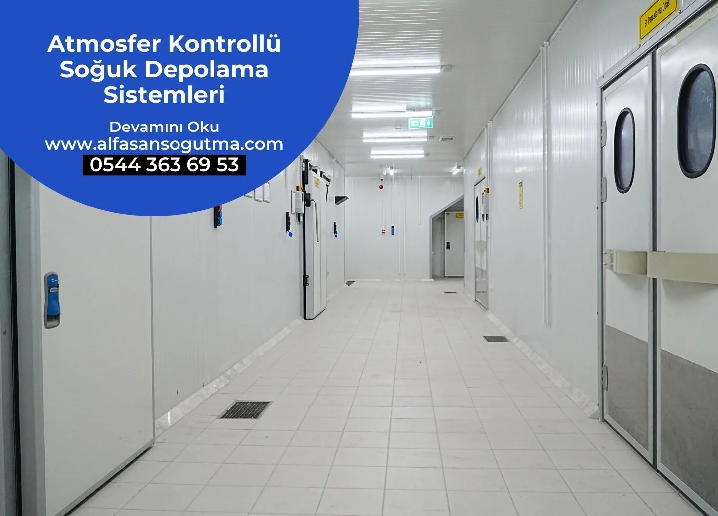 Atmosfer Kontrollü Soğuk Depolama Sistemleri