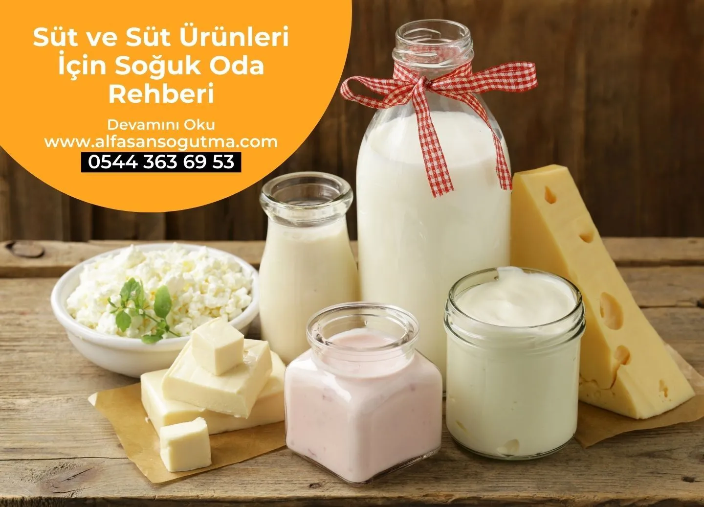 Süt ve Süt Ürünleri İçin Soğuk Oda Rehberi