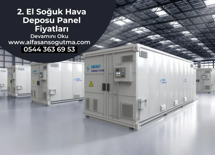 2. El Soğuk Hava Deposu Panel Fiyatları