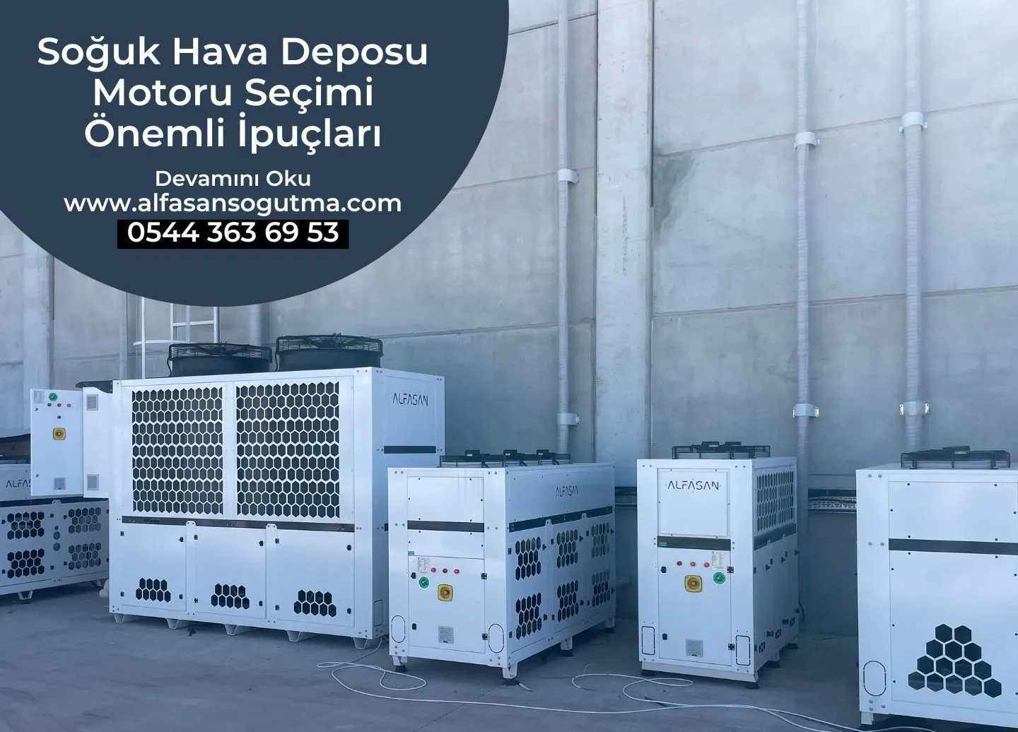 Soğuk Hava Deposu Motoru Seçimi Önemli İpuçları
