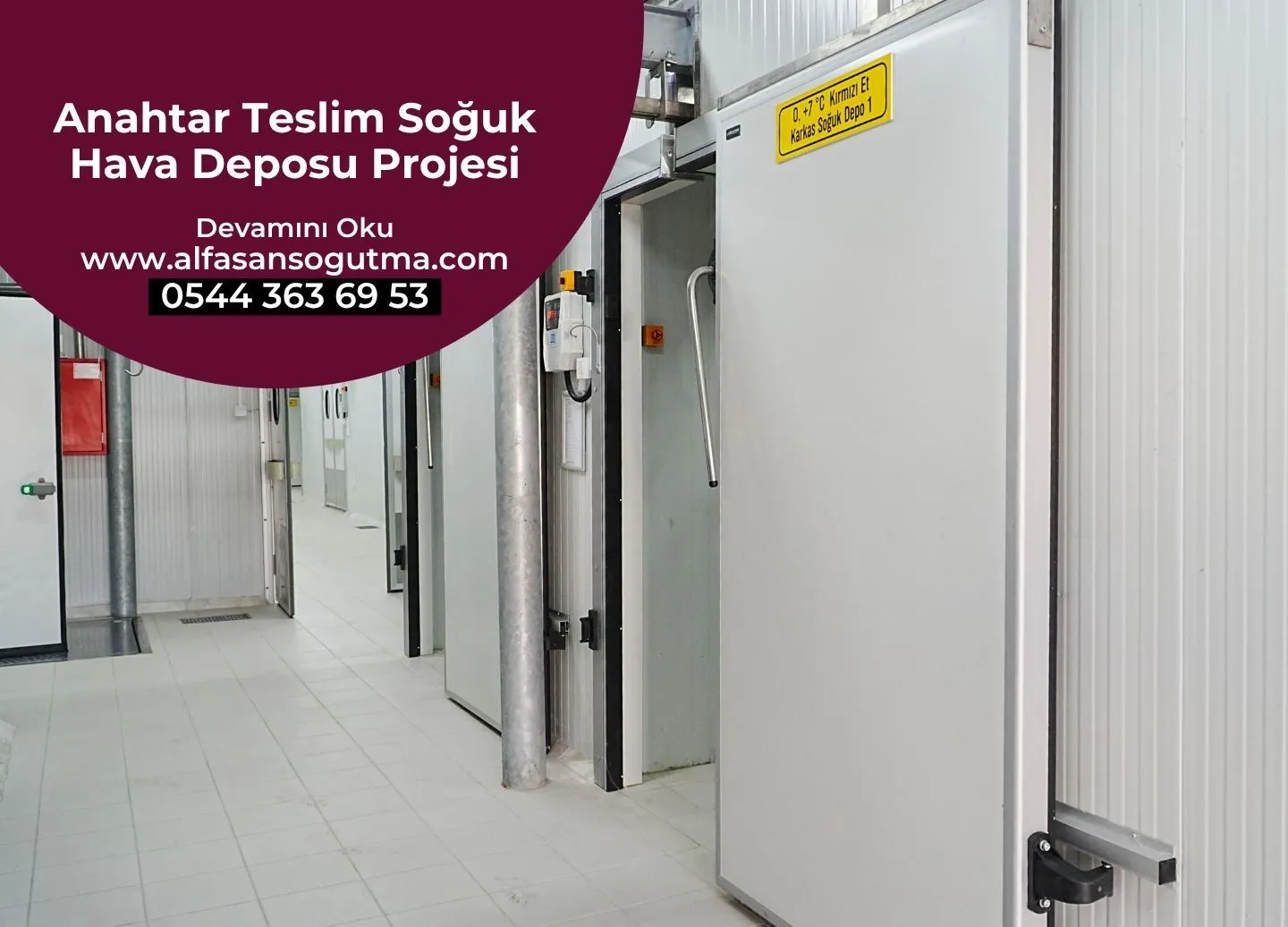 Anahtar Teslim Soğuk Hava Deposu Projesi