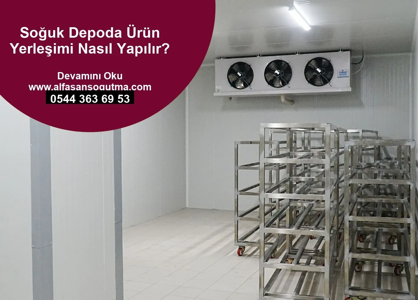 Soğuk Depoda Ürün Yerleşimi Nasıl Yapılır?