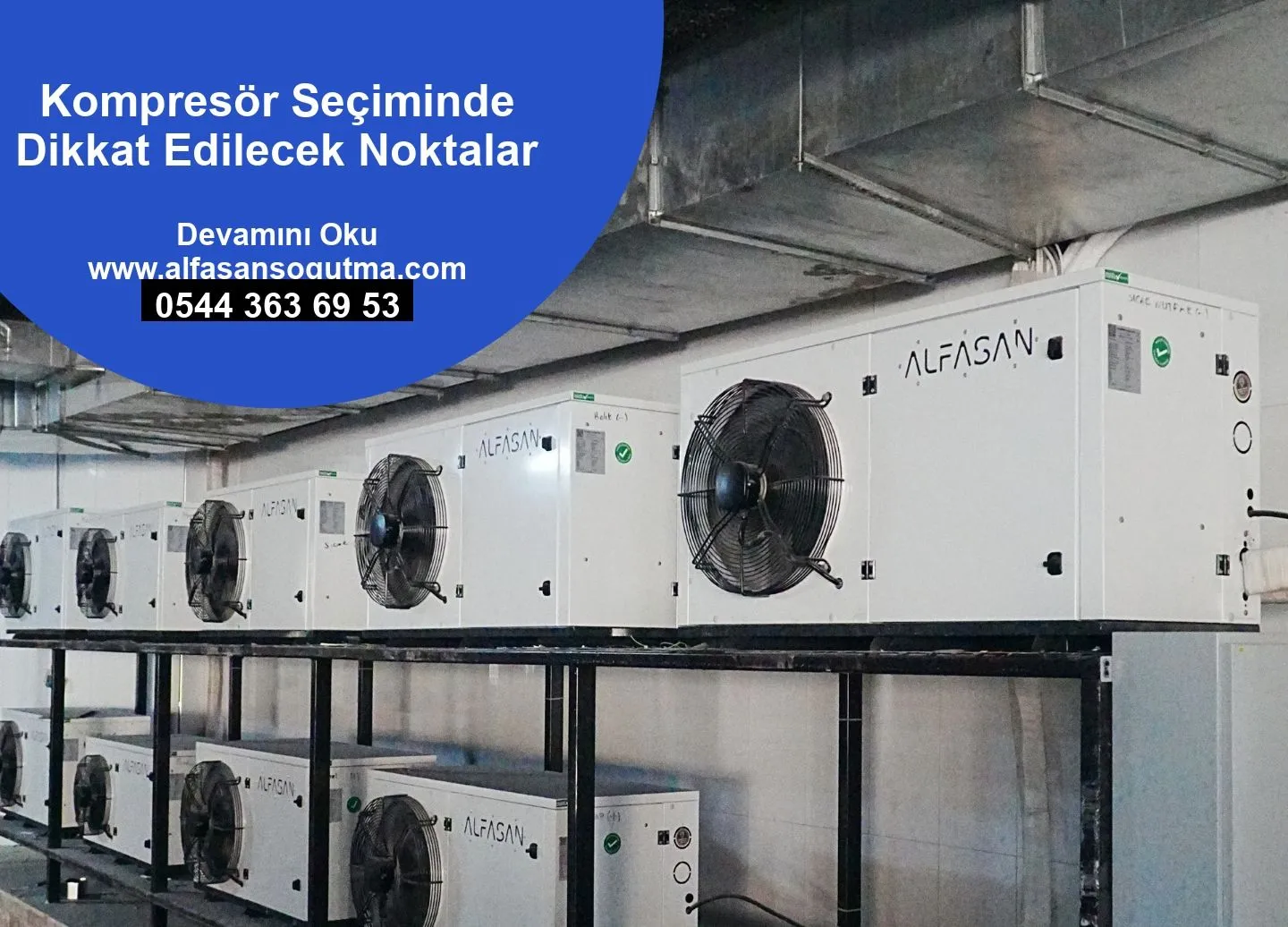 Kompresör Seçiminde Dikkat Edilecek Noktalar