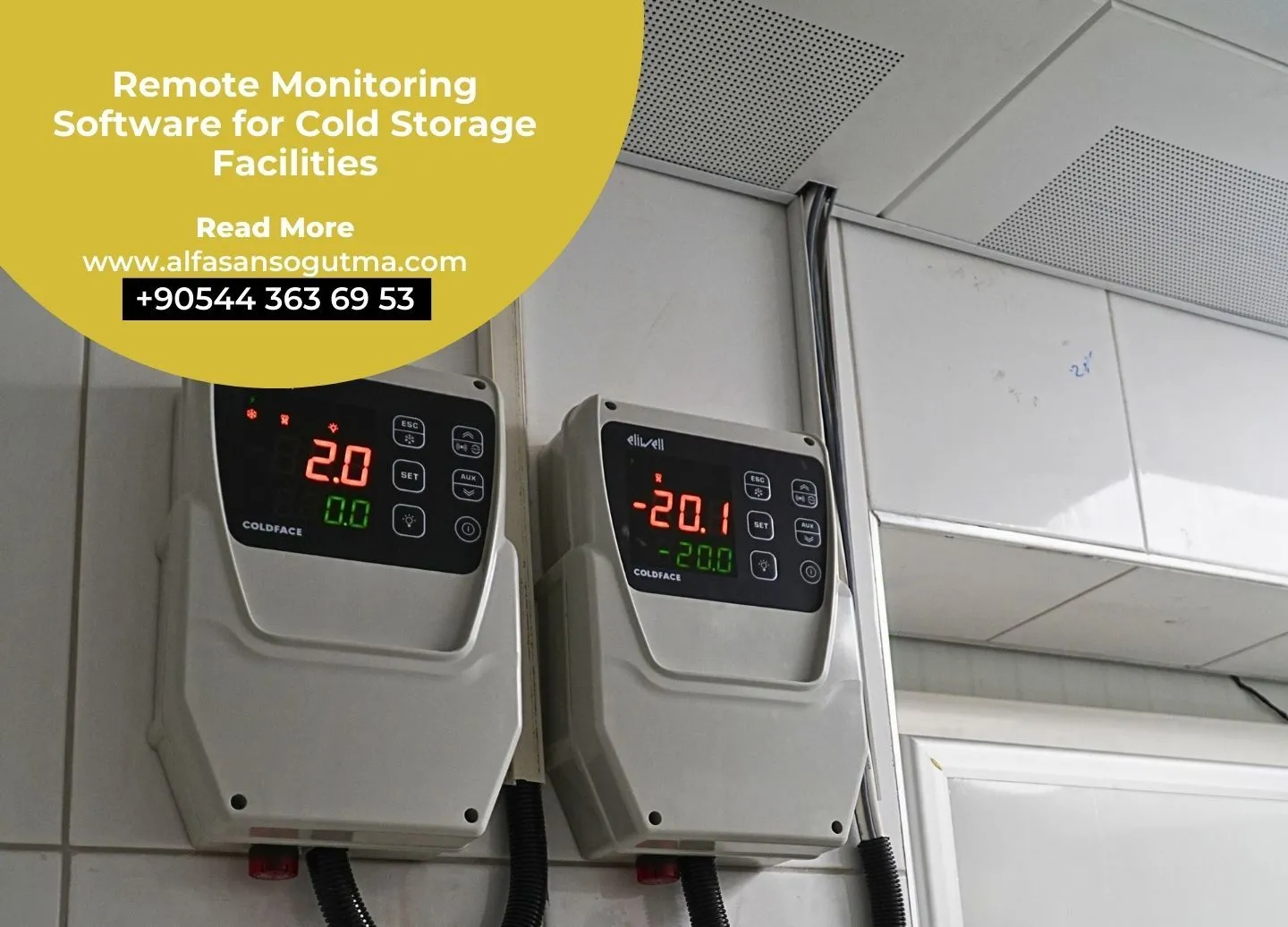Remote Monitoring Software for Cold Storage Facilities