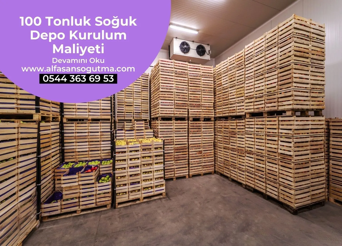 100 Tonluk Soğuk Depo Kurulum Maliyeti