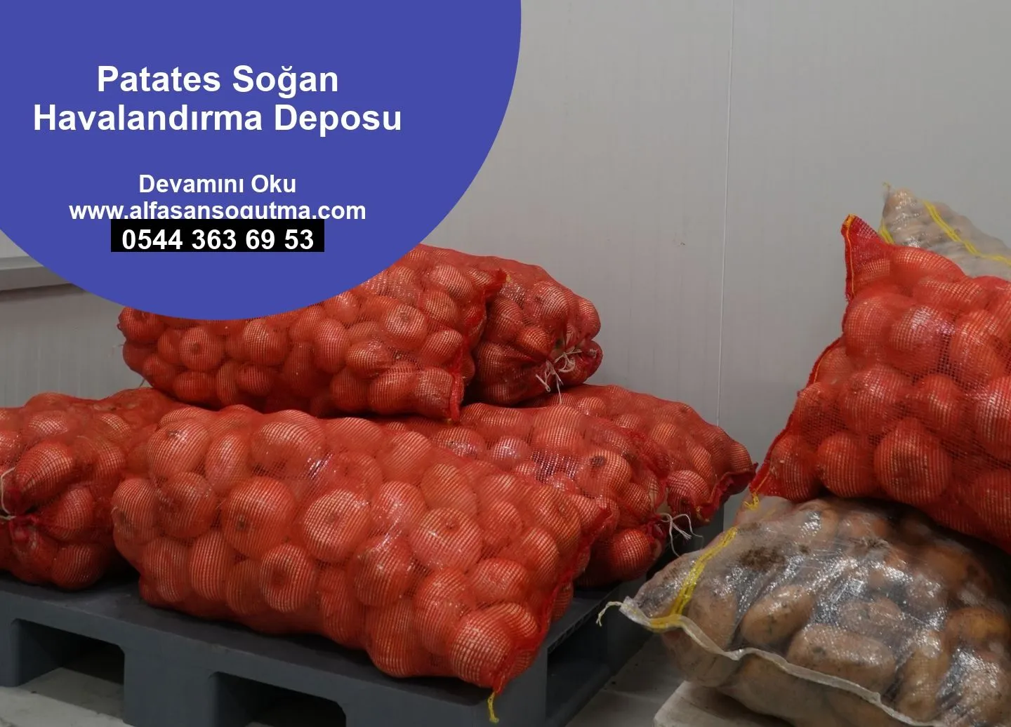 Patates Soğan Havalandırma Deposu