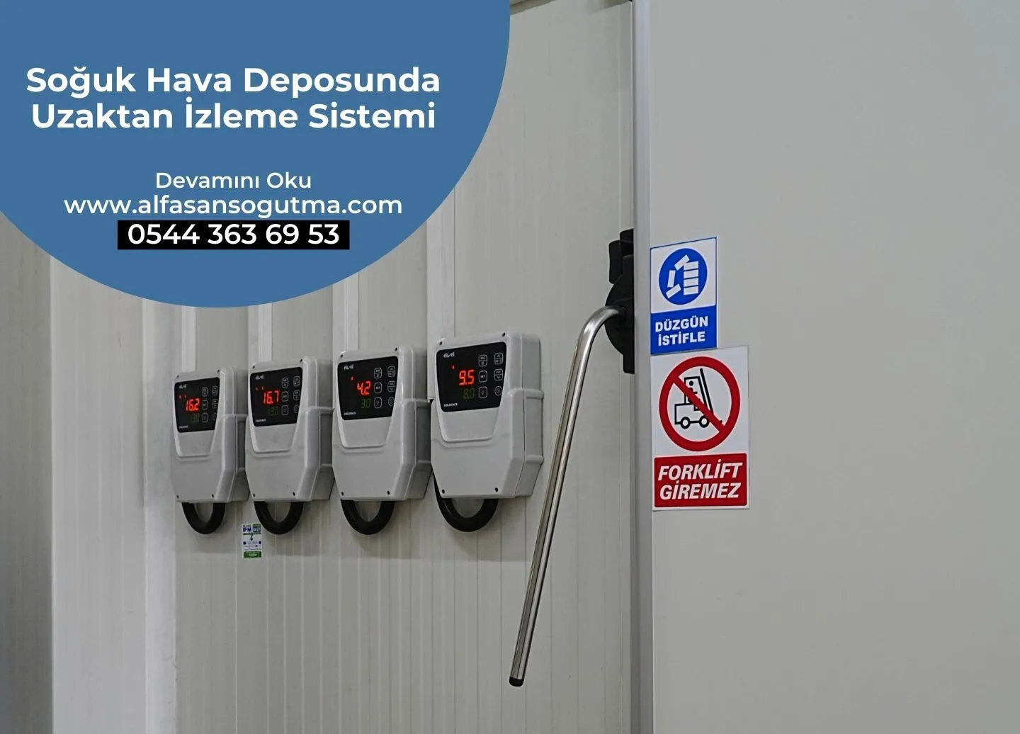 Soğuk Hava Deposunda Uzaktan İzleme Sistemi