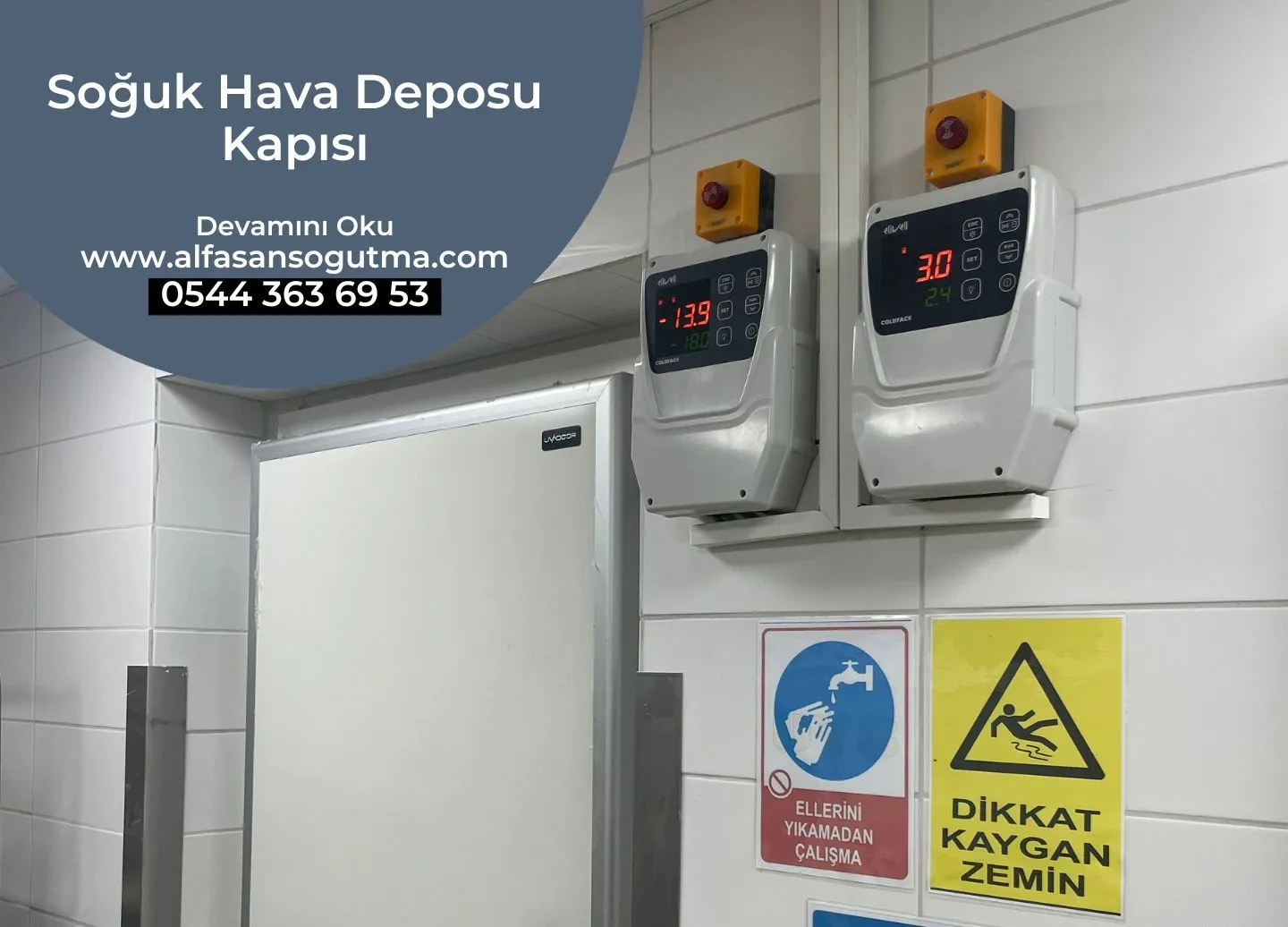 Soğuk Hava Deposu Kapısı