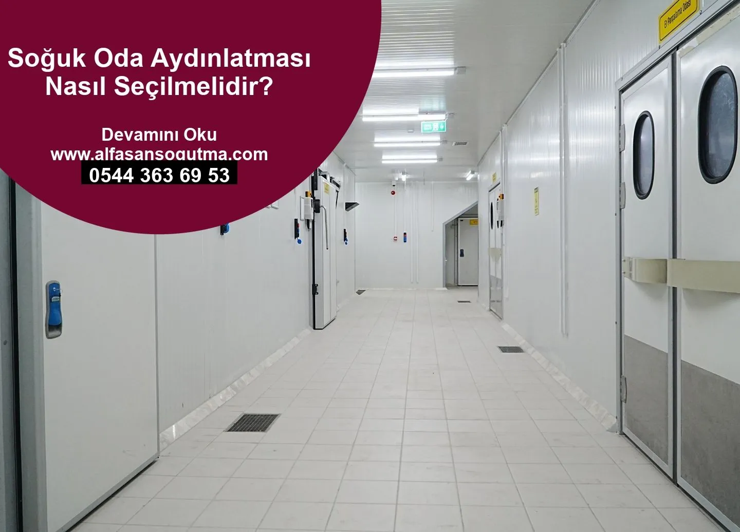 Soğuk Oda Aydınlatması Nasıl Seçilmelidir?